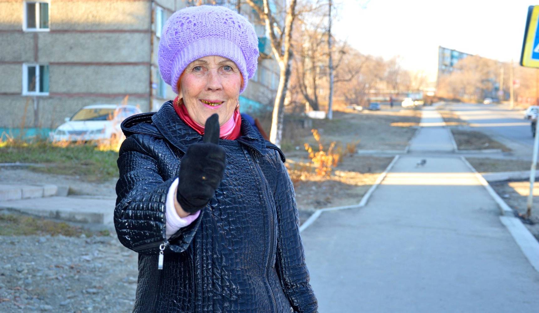 Ровный тротуар вместо разбитой дороги