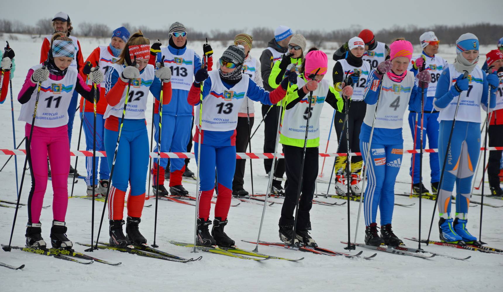 Амурск спортивный: на стадионе «Юность» прошел 30-й Праздник лыж