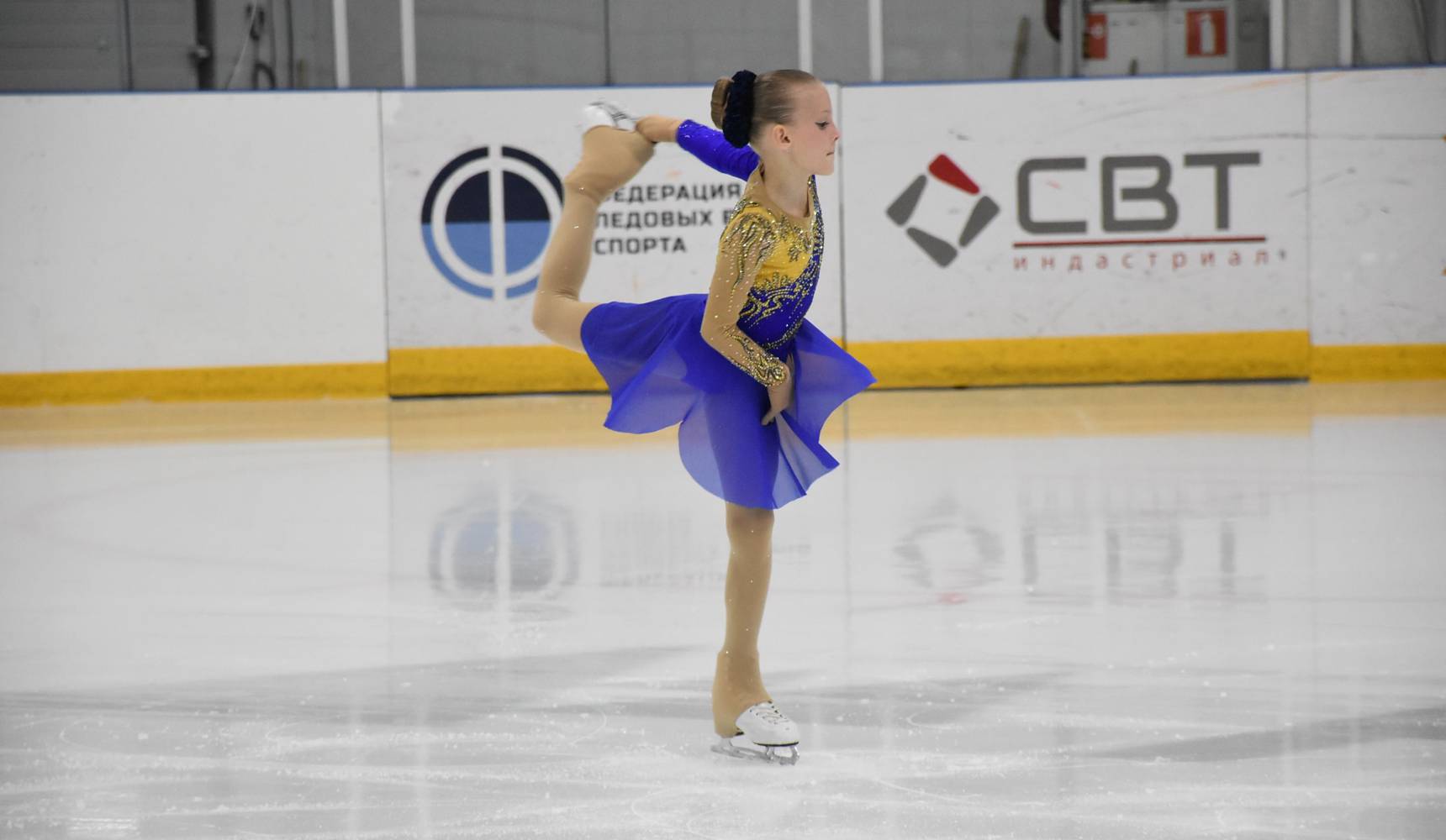 Юные звёздочки на льду