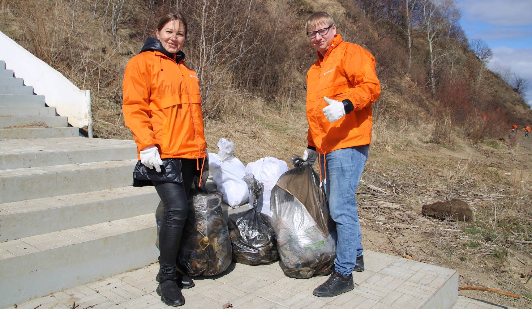 Навели чистоту всем городом