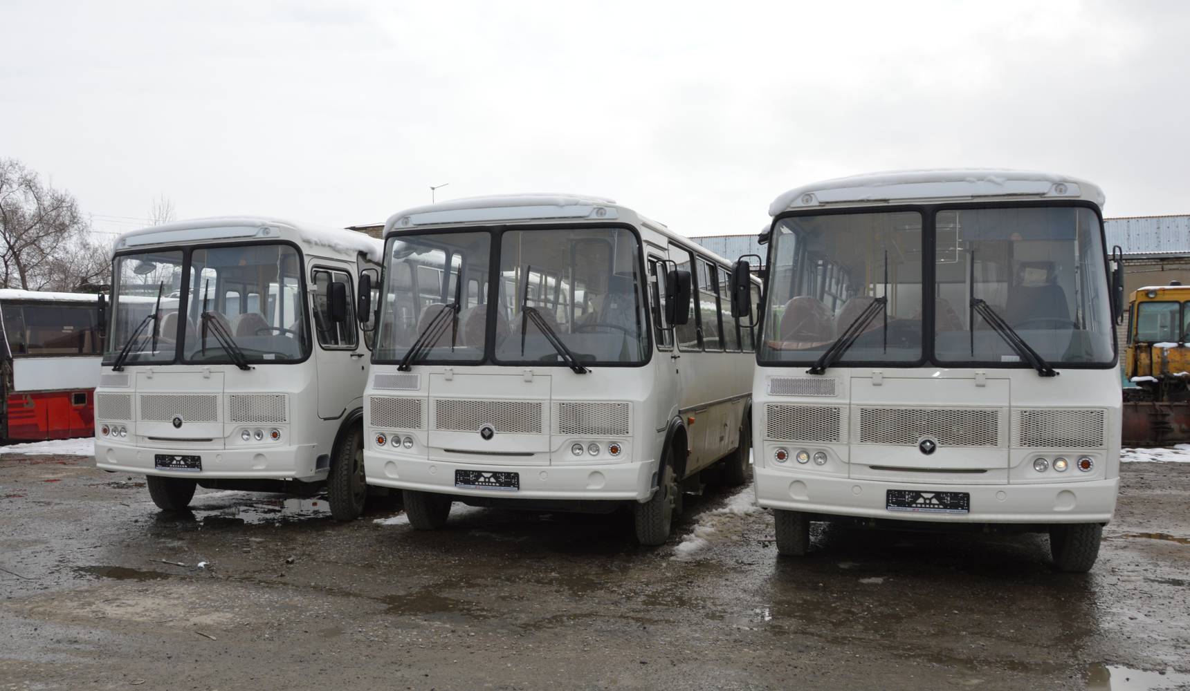 Три новых автобуса для амурчан