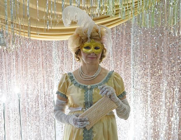 Новогодний бал-маскарад: фотозона