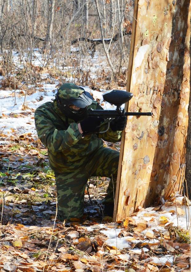 Городской пейнтбольный турнир