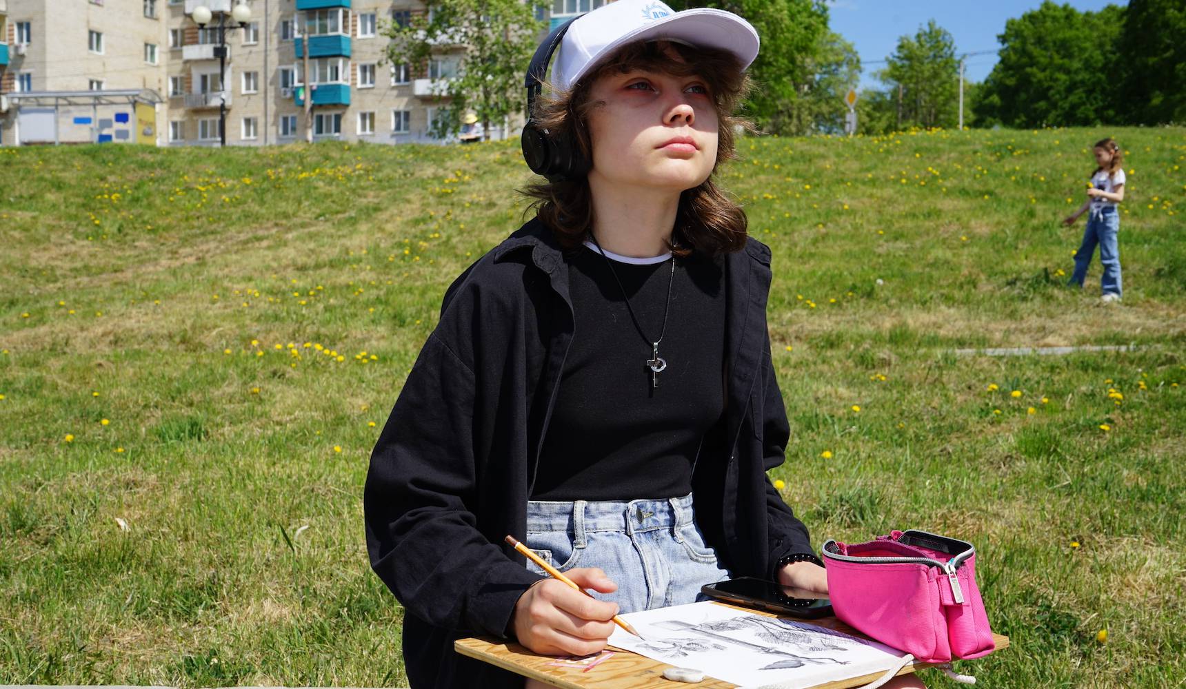 Пленэр на набережной