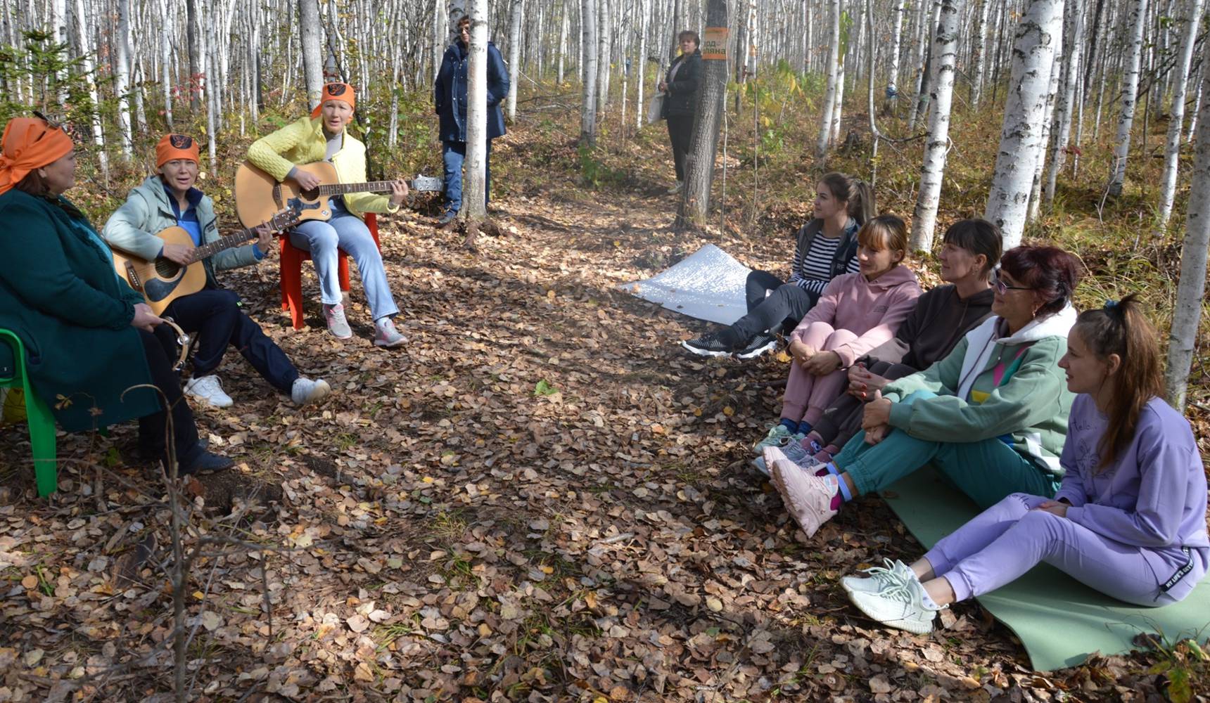 На спорте, на творчестве, на позитиве