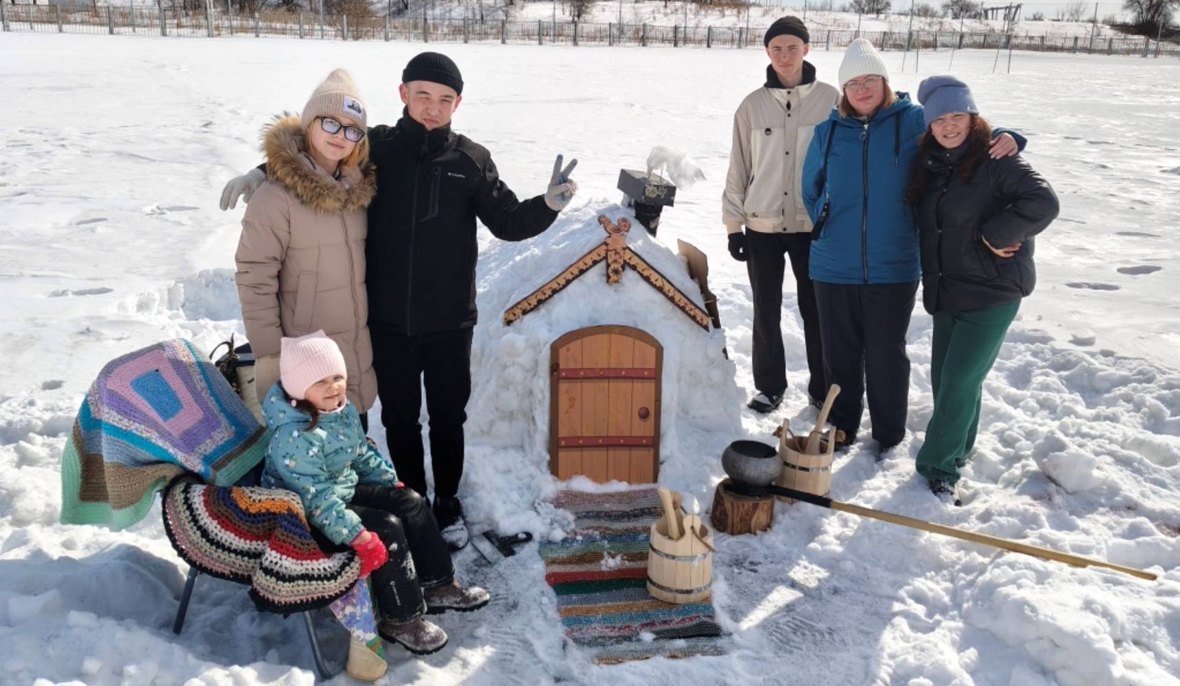 «Снежные радости» мартовским днём