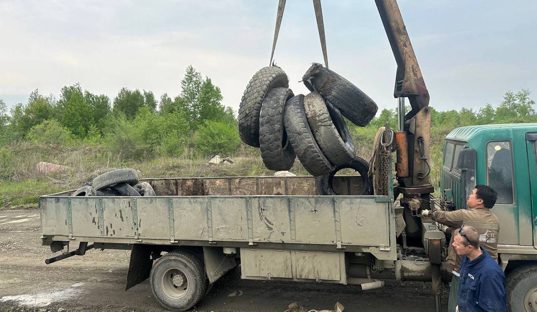 Охота на автопокрышки Охота на автопокрышки