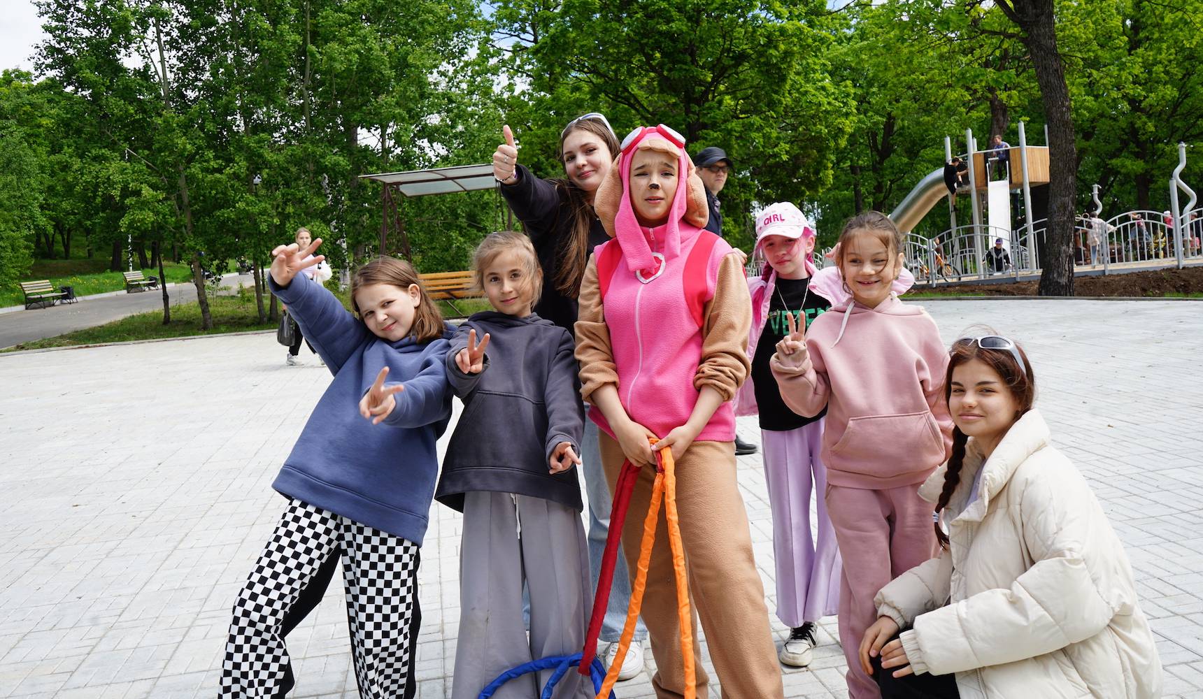 Городской парк преобразился