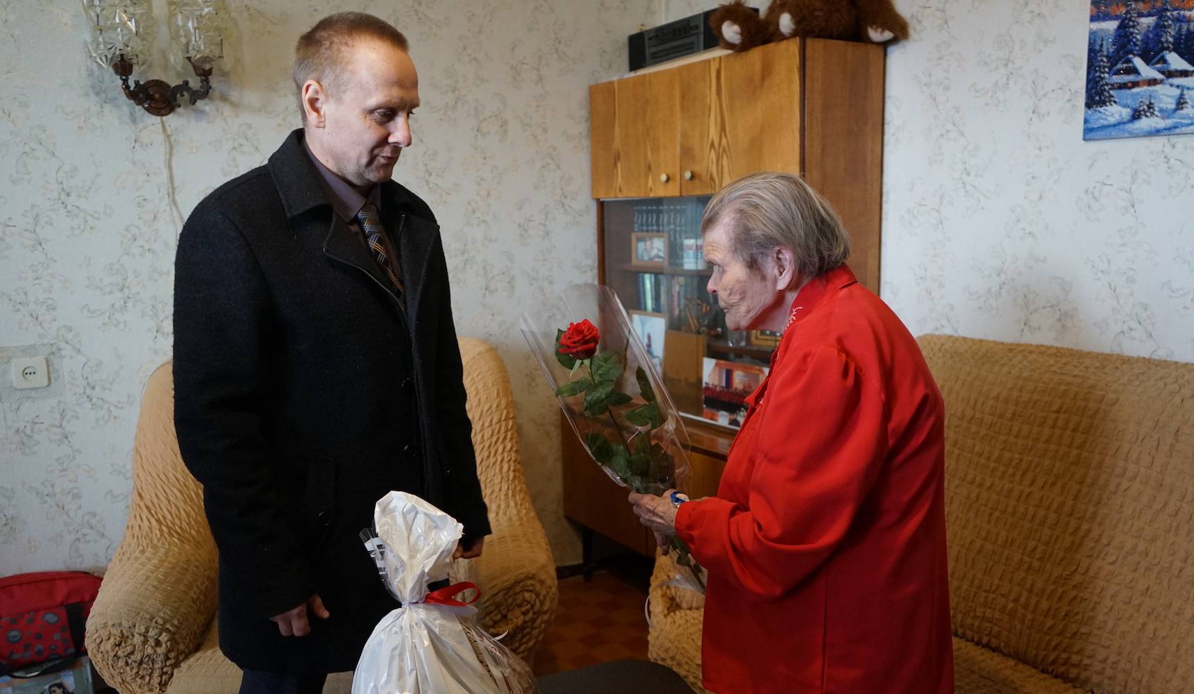 Спасибо скажем ветеранам, в тылу ковавшим Победу