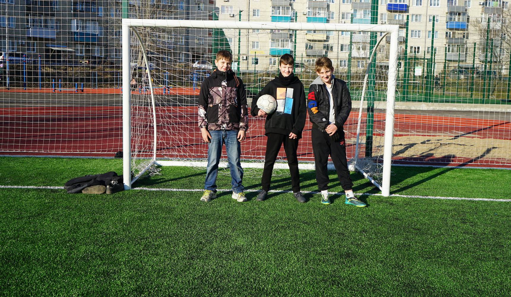 Спорт на современной площадке