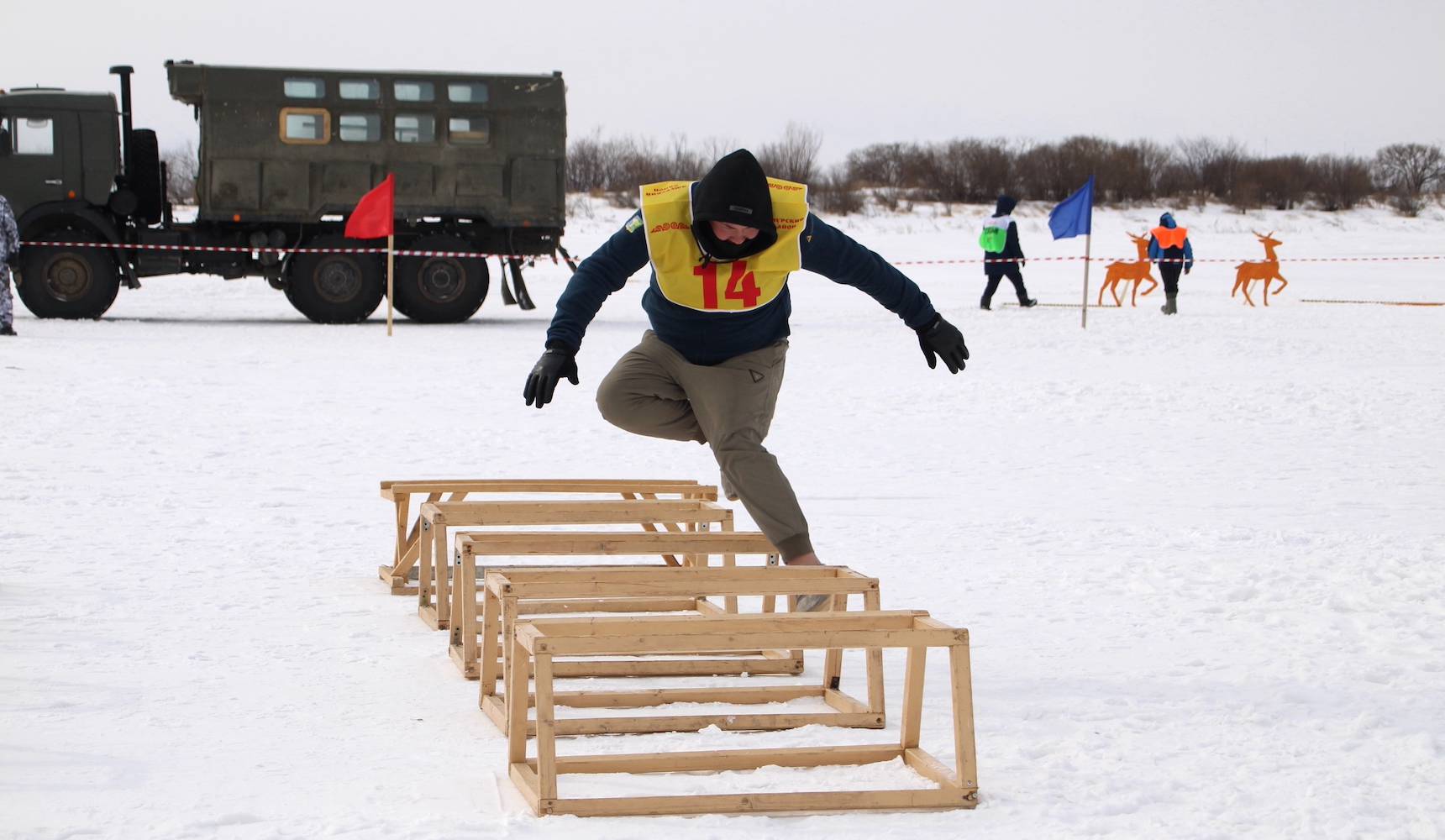 Семья охотников