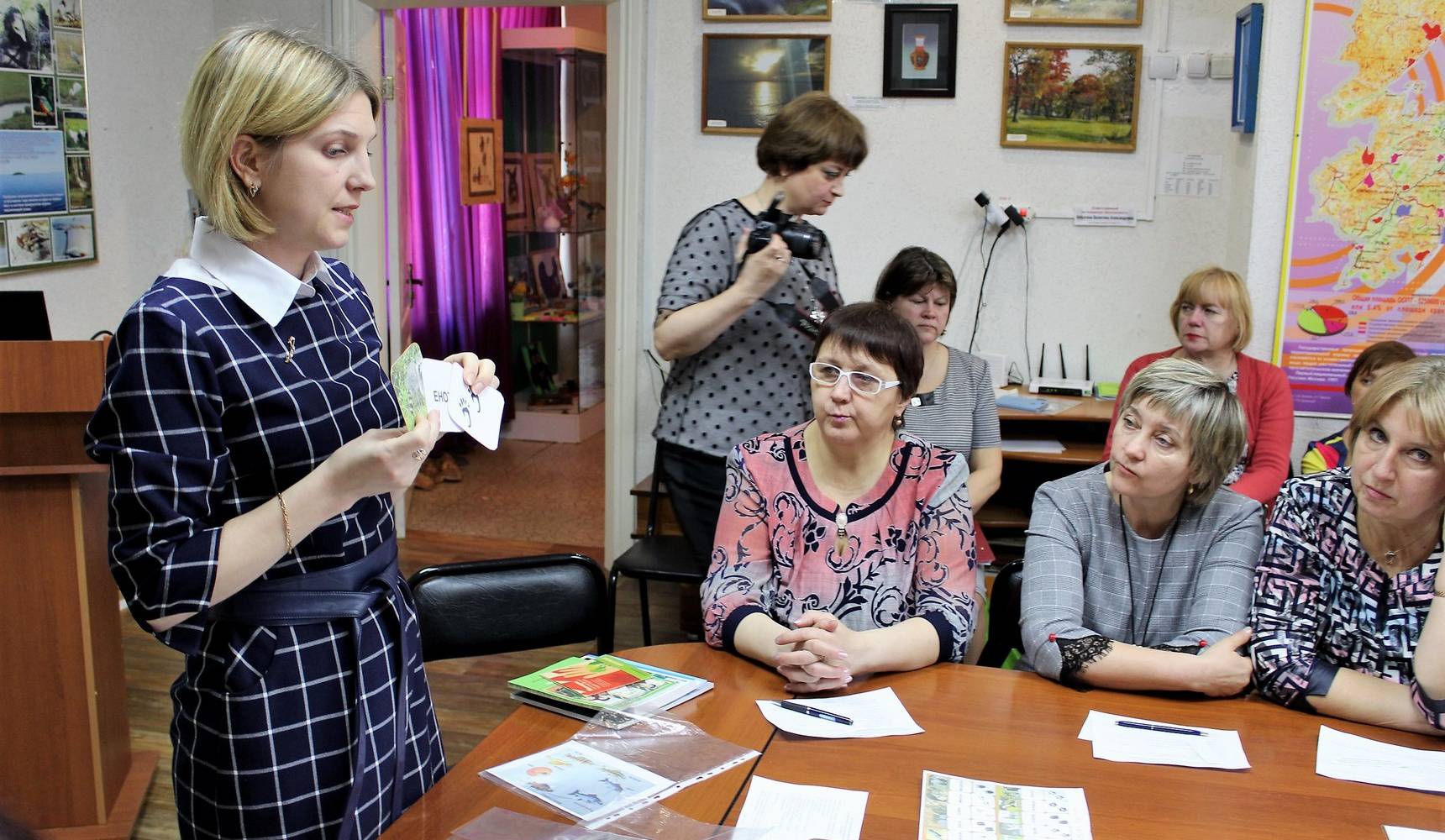 Болоньский заповедник поделился наработками с учителями