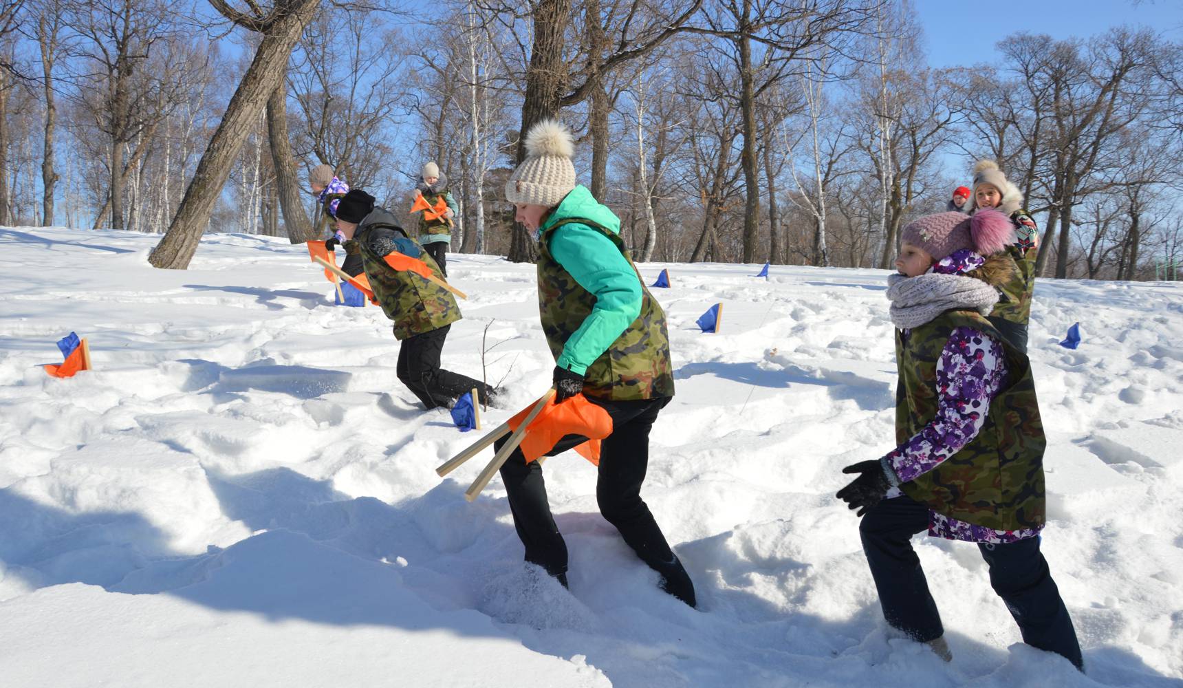 Квест из СССР: амурские школьники сыграли в «Зарницу»